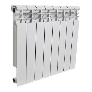 Радиатор   ROMMER  Profi 500 (AL500-80-80-100) 8 секции радиатор алюминиевый (RAL9016)