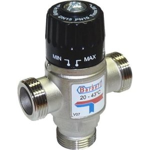BARBERI  Термостатический смесительный клапан для систем отопления и ГВС. G 1  M